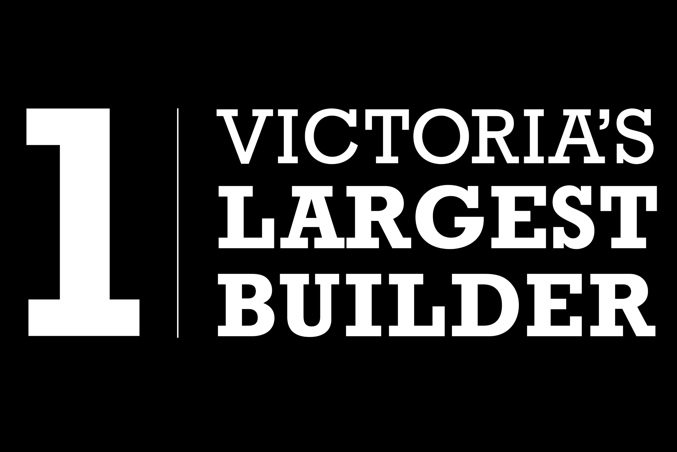 #1 Largest builder #1 Largest builder